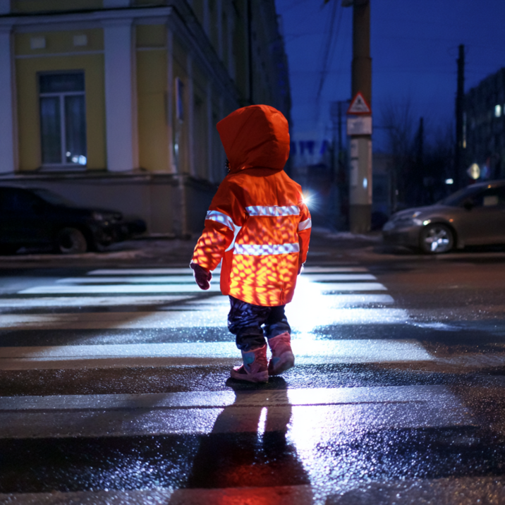 Новый стандарт по световозвращающей детской одежде